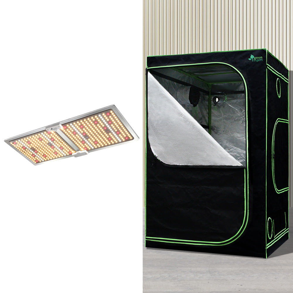 Grow Tent 2200W LED Grow Light Hydroponics Kits System 1.2x1.2x2M