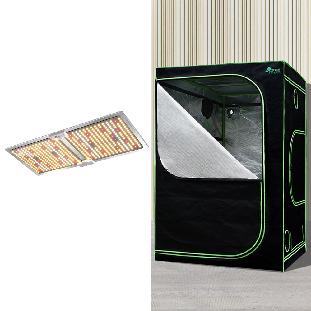 Grow Tent 2200W LED Grow Light Hydroponic Kits System 1.5x1.5x2M