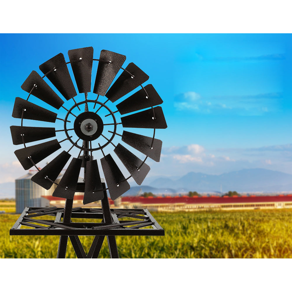 Outdoor Garden Windmill Ornament - 160cm