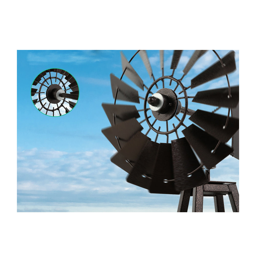 Outdoor Garden Windmill Ornament - 160cm