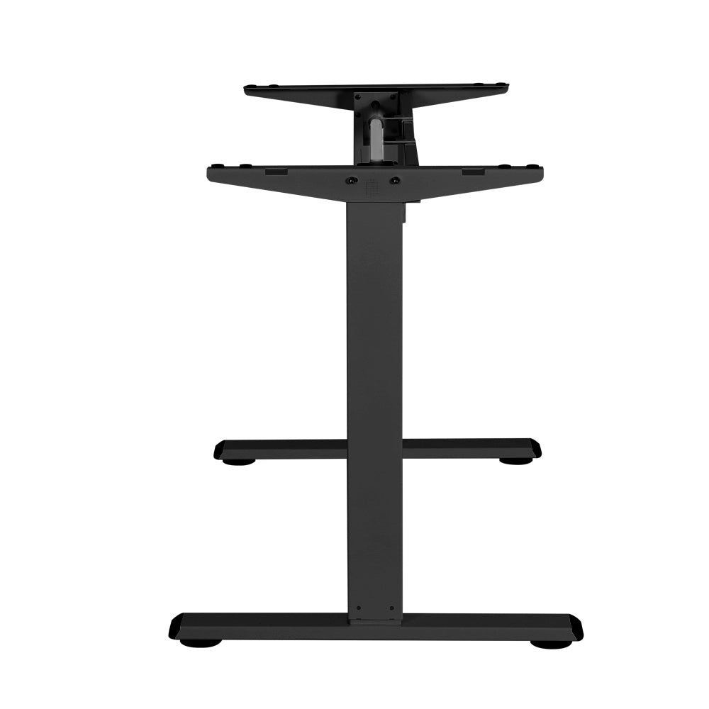 Standing Desk Sit Stand Motorised Height Adjustable Frame Only Black