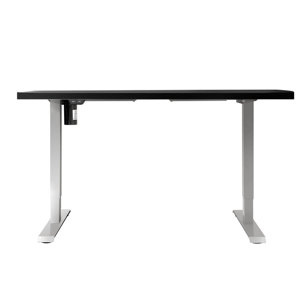 Standing Desk Sit Stand Desks Table Grey Black 140cm