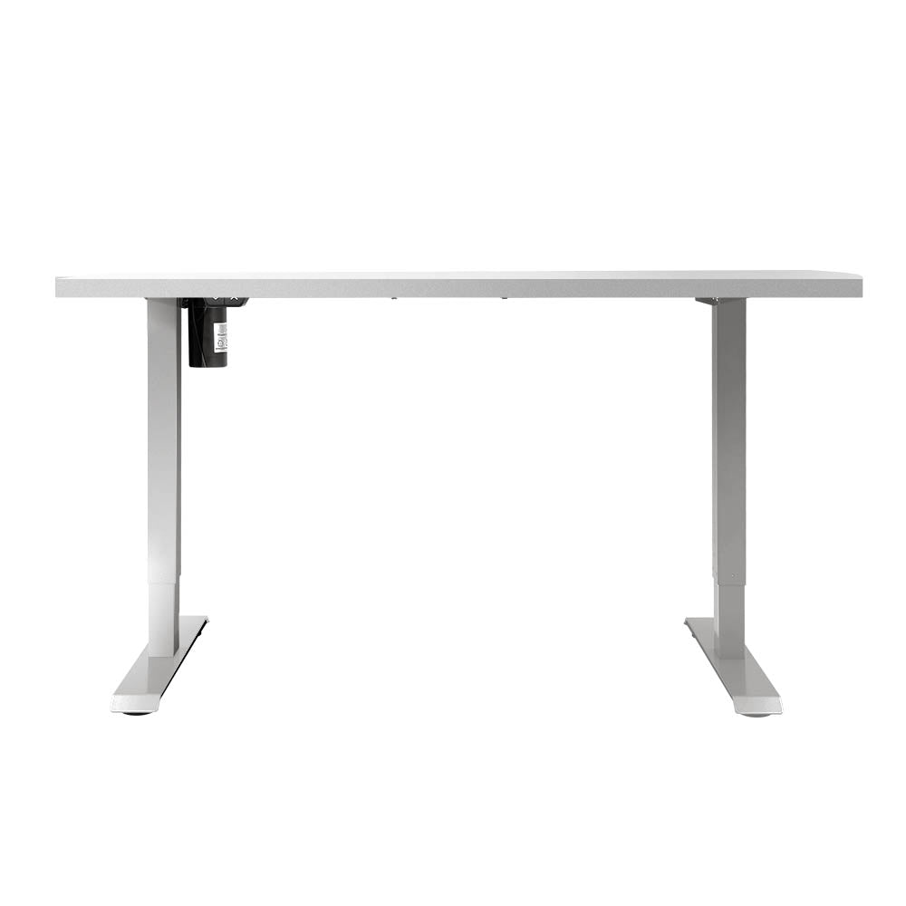 Electric Standing Desk Motorised Adjustable Sit Stand Desks White