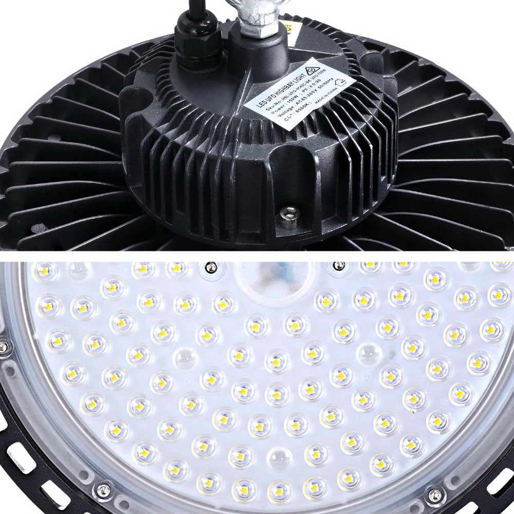 LED High Bay Lights Light 100W Industrial Workshop Warehouse Gym