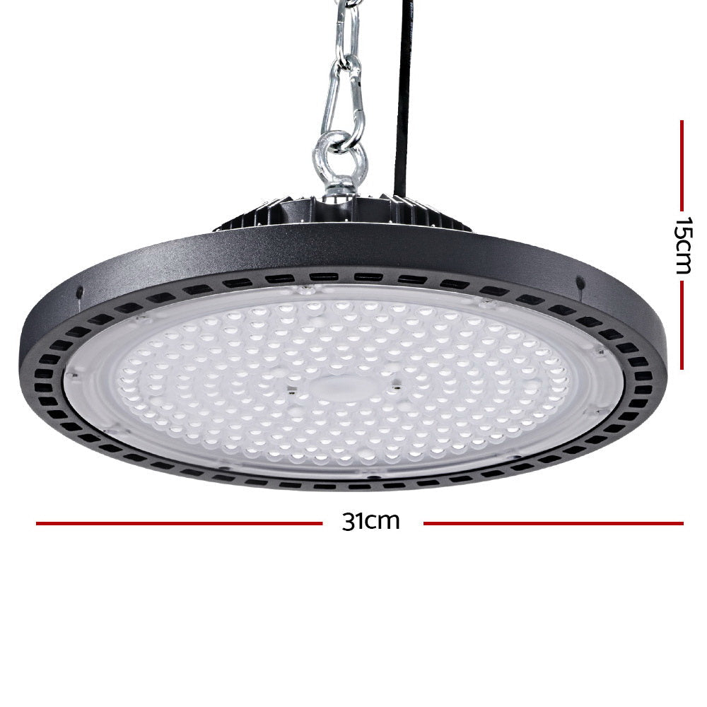 LED High Bay Lights Light 150W Industrial Workshop Warehouse Gym BK