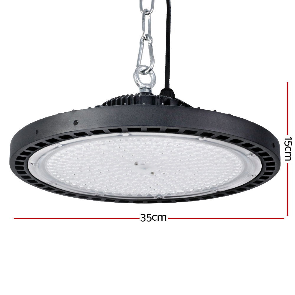 LED High Bay Lights Light 200W Industrial Workshop Warehouse Gym BK