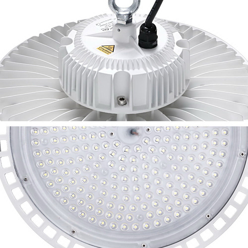 LED High Bay Lights Light 200W Industrial Workshop Warehouse Gym WH