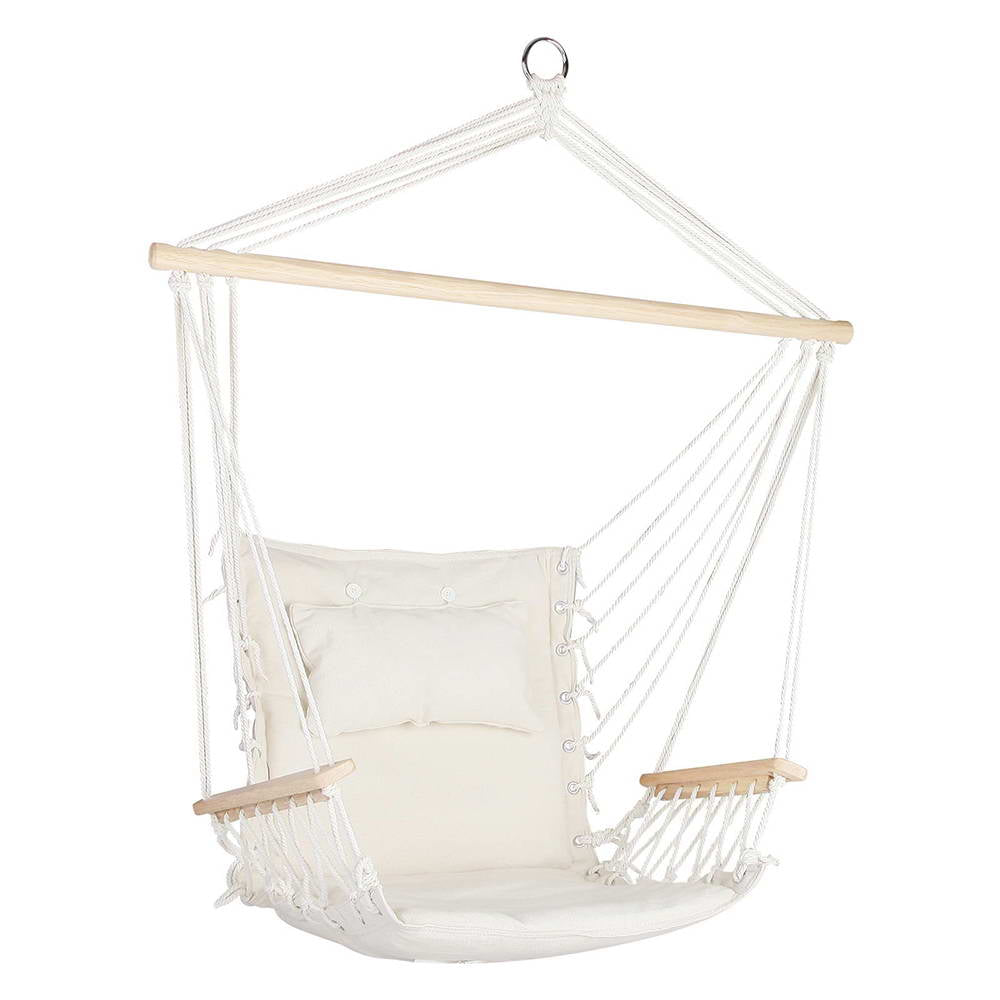 Hammock Swing Chair - Cream - 120KG Capacity