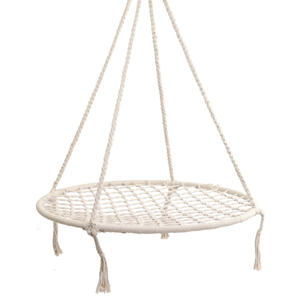 Kids Nest Hammock Swing Chair - Grey - 120KG Capacity