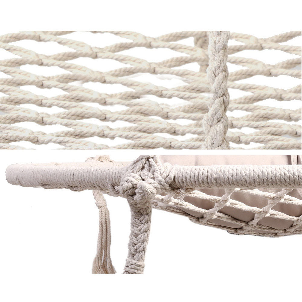 Kids Nest Hammock Swing Chair - Grey - 120KG Capacity