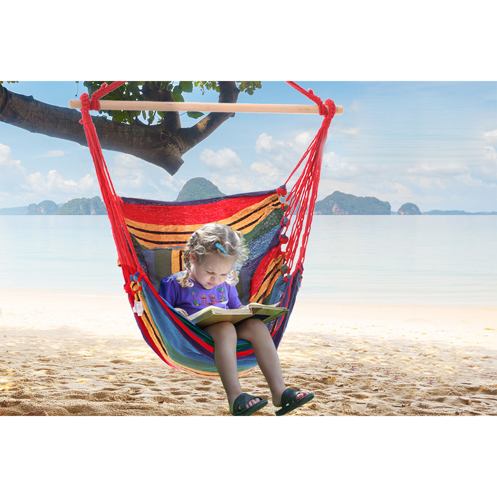 Hammock Swing Chair - Multi Colour - 120KG Capacity