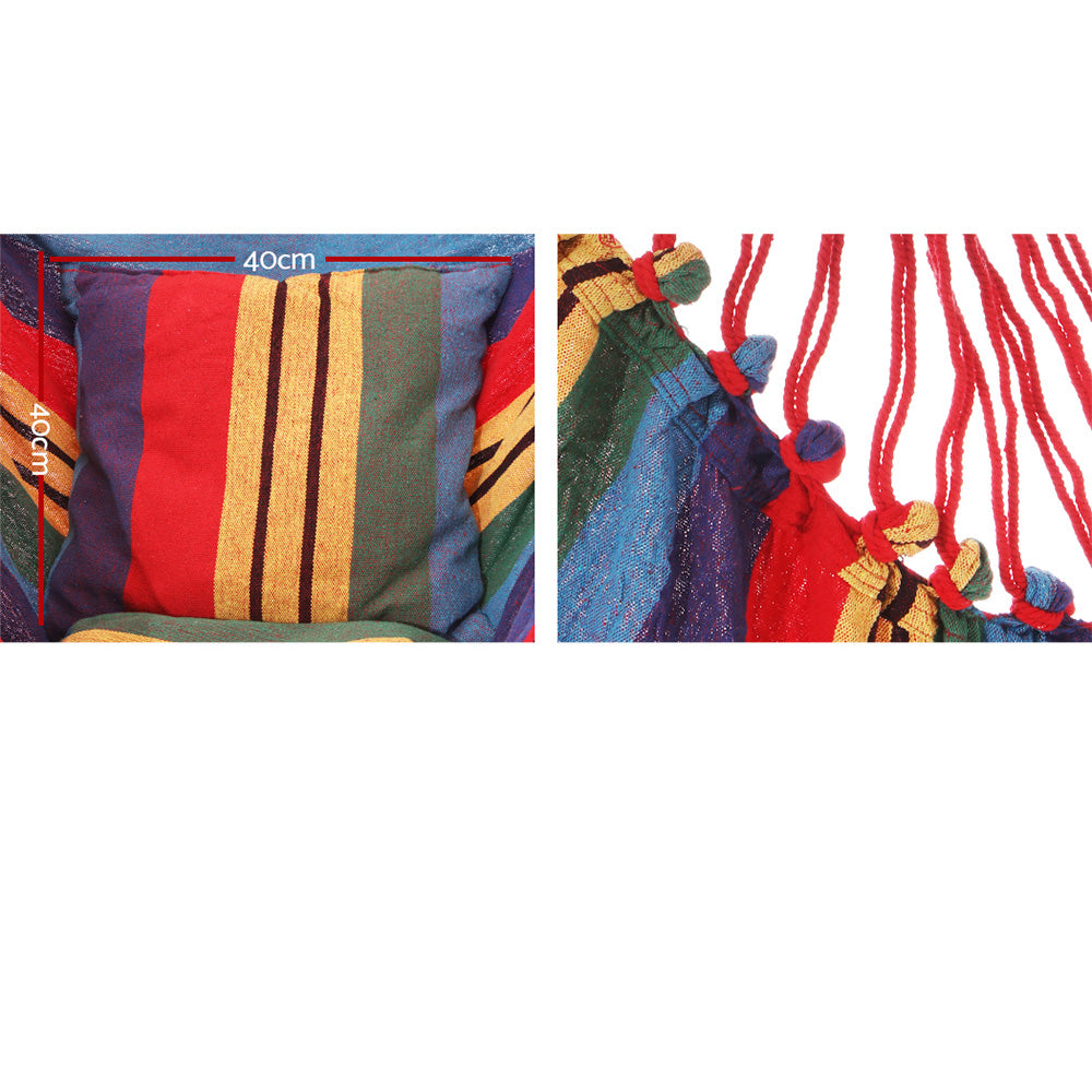 Hammock Swing Chair - Multi Colour - 120KG Capacity