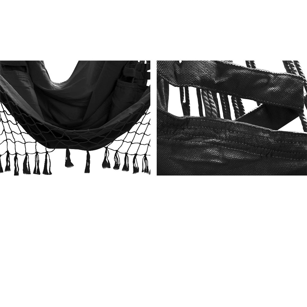 Hammock Swing Chair - Grey - 120KG Capacity