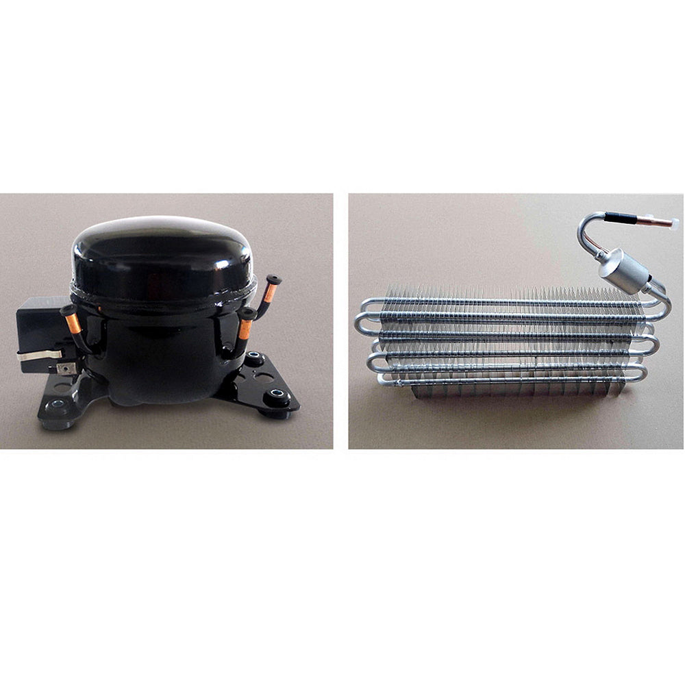 Stainless Steel Portable 3.2L Ice Cube Maker - Silver