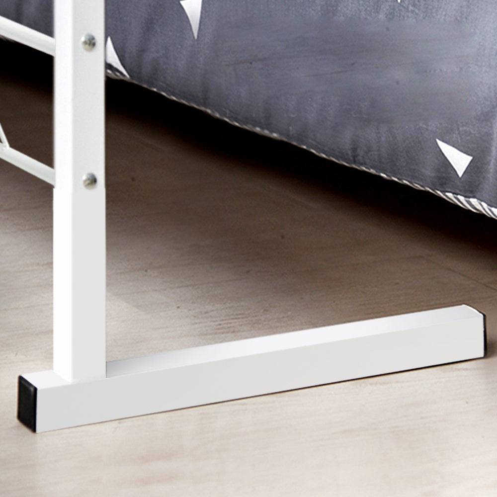 Portable Laptop Table Adjustable Height Desk - Light Wood
