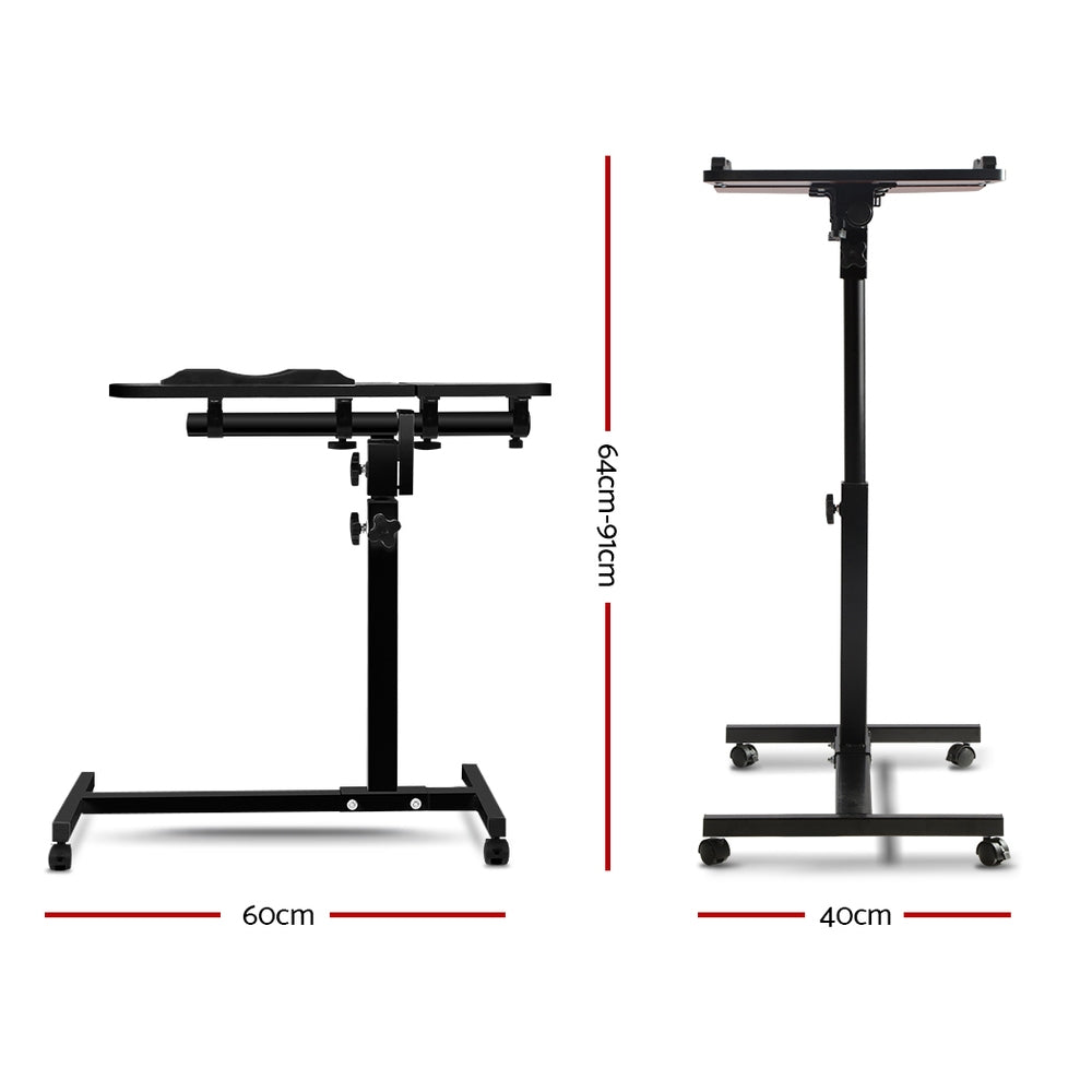 Adjustable Laptop Desk - Black