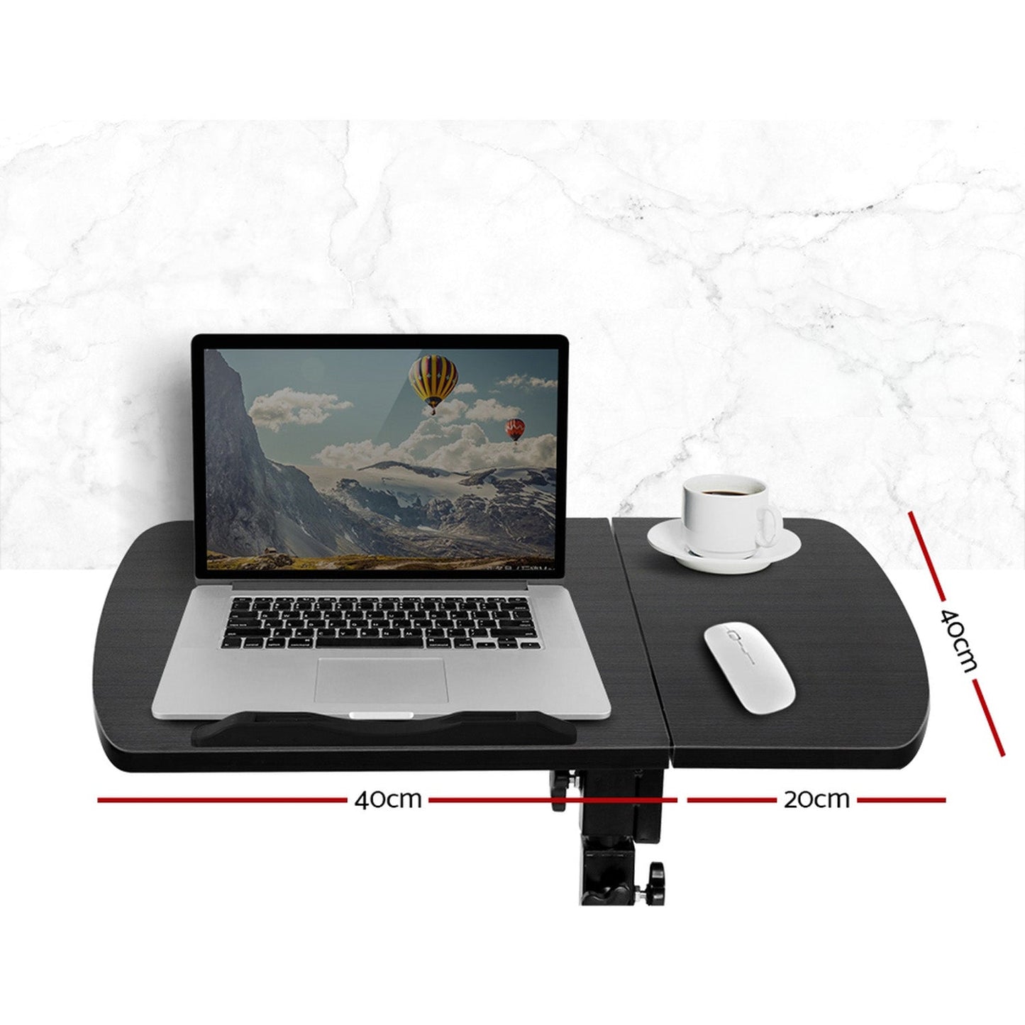 Adjustable Laptop Desk - Black