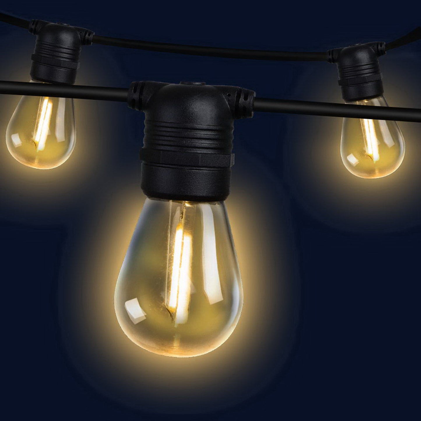 30 LED Bulbs Festoon String Lights - 32M