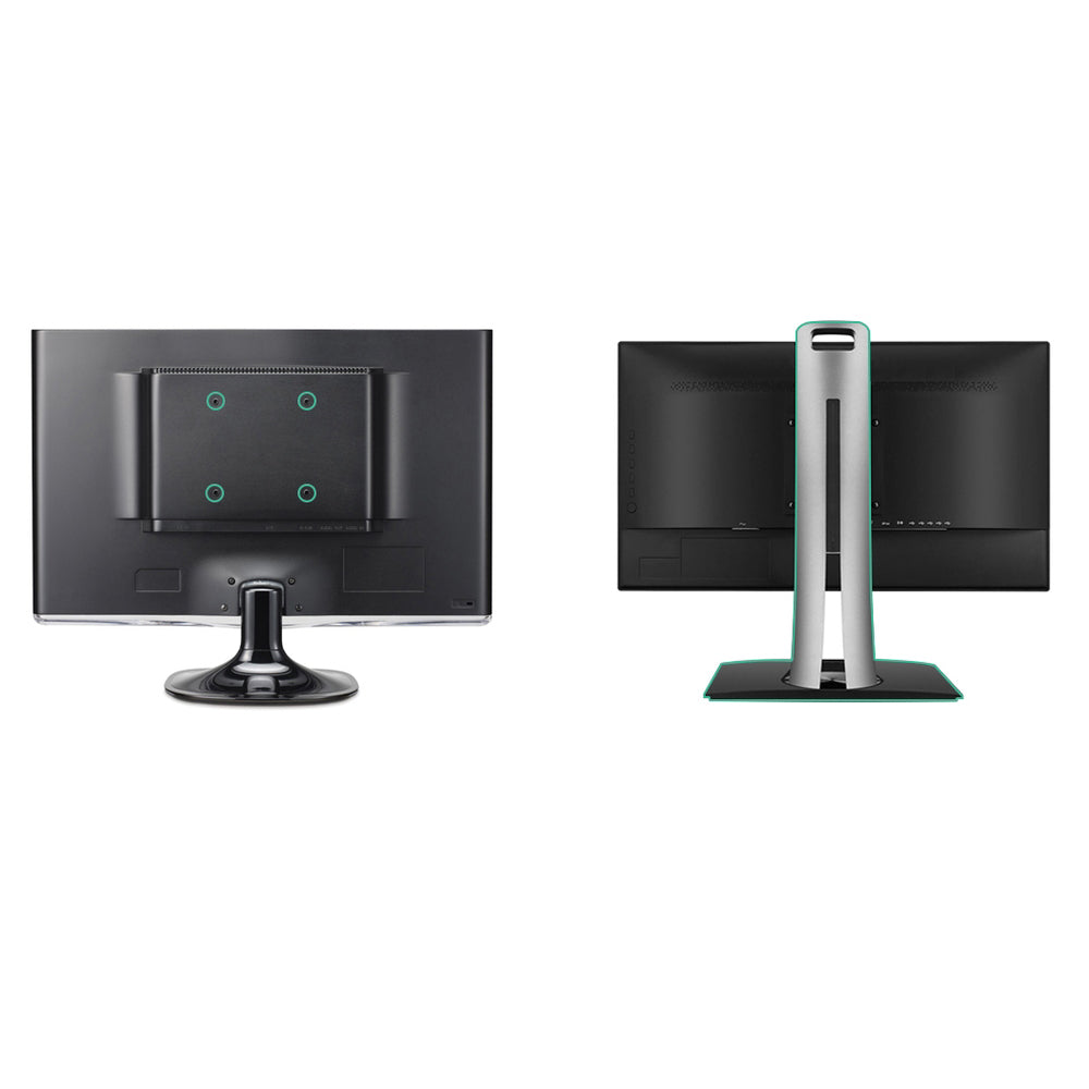 Single Monitor Arm Stand Brackets - Black