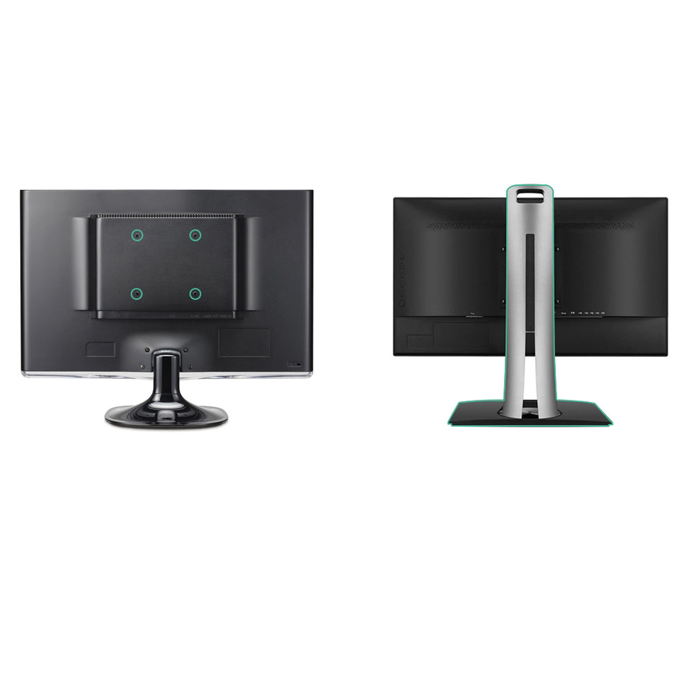 Single Monitor Arm Stand Brackets - Black