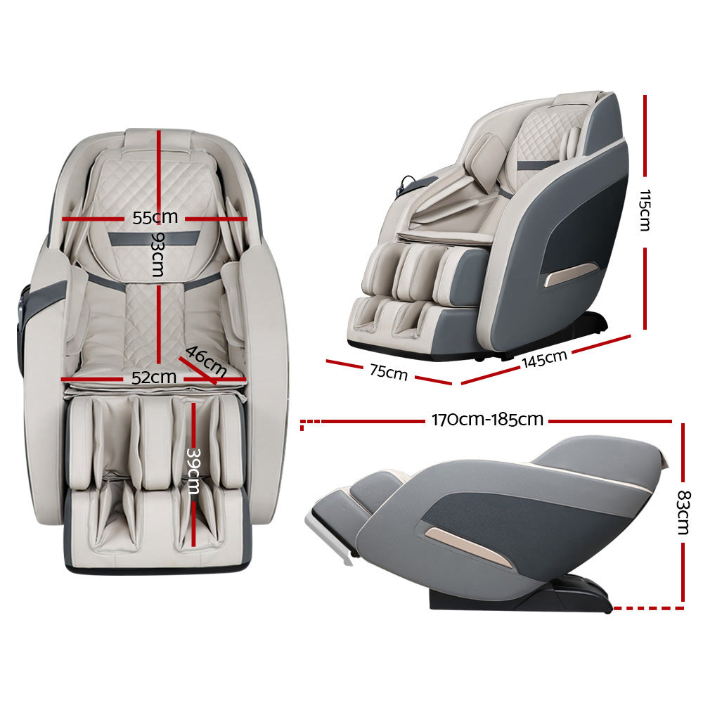 Electric Massage Chair Zero Gravity Recliner Shiatsu Kneading Massager