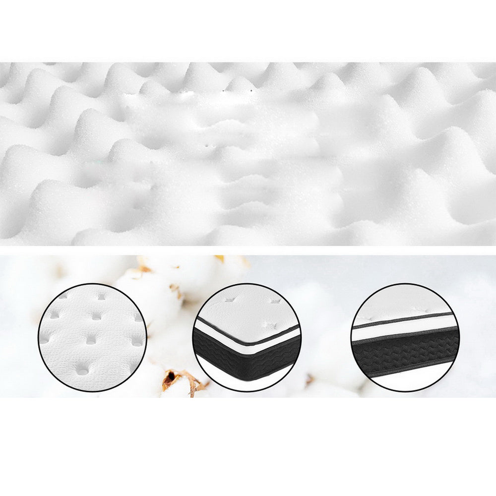 Euro Top Bedding Spring Mattress 21cm - Single
