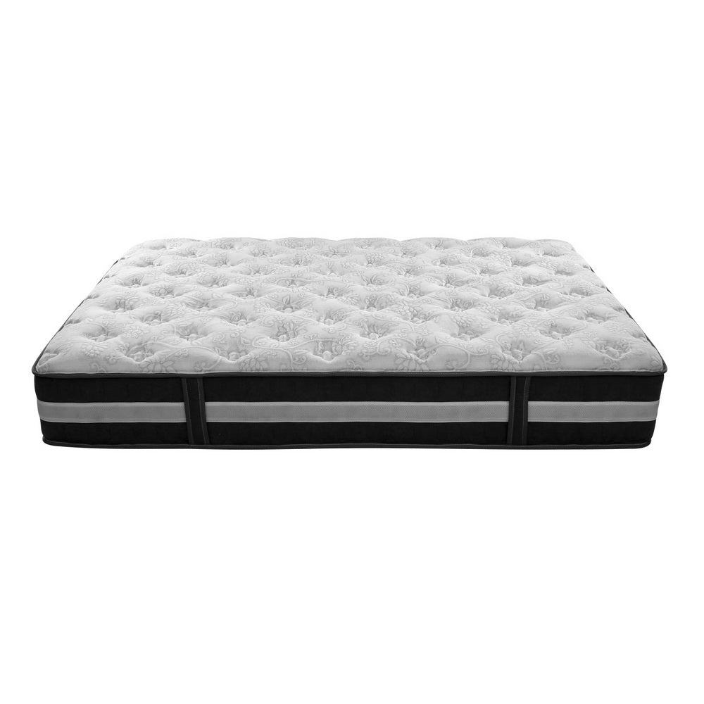 Mattress 7 Zone Bed Pocket Spring Medium Firm Foam - King Single/Double/Queen/King
