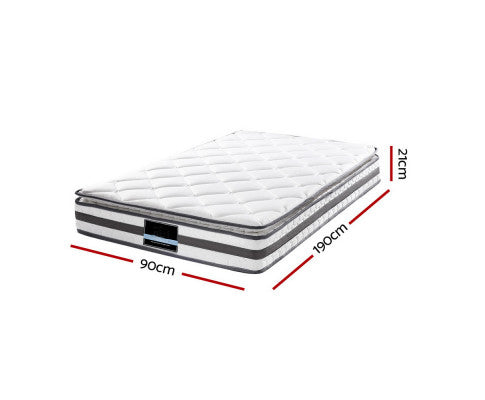 Normay Bonnell Bedding Spring Mattress 21cm Thick - Single