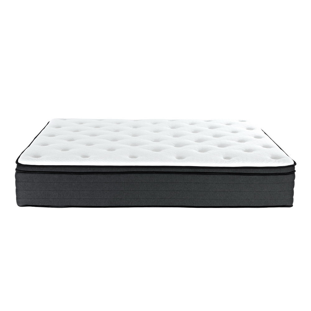 Bedding Euro Top Pocket Spring Mattress - 34cm Double/Queen/King