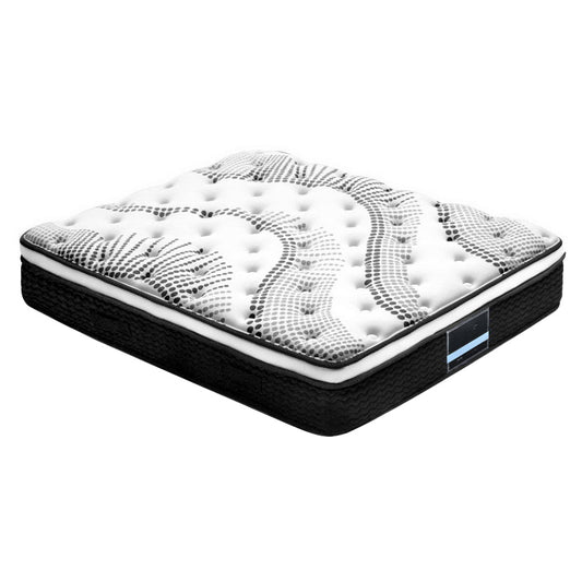 Bedding Euro Top Pocket Spring Mattress Topper - Single/King Single/Double/Queen/King