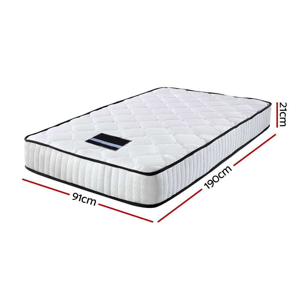 Peyton Pocket Spring Mattress Bedding 21cm - Single