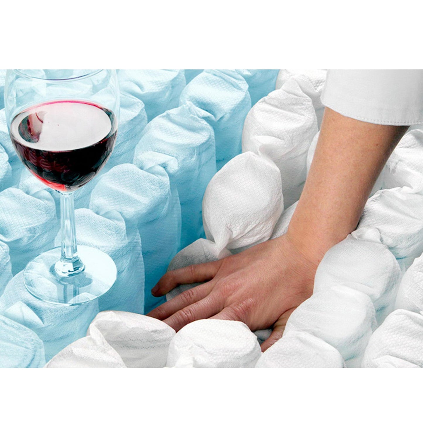 Double Size Medium Firm Mattress - 31cm
