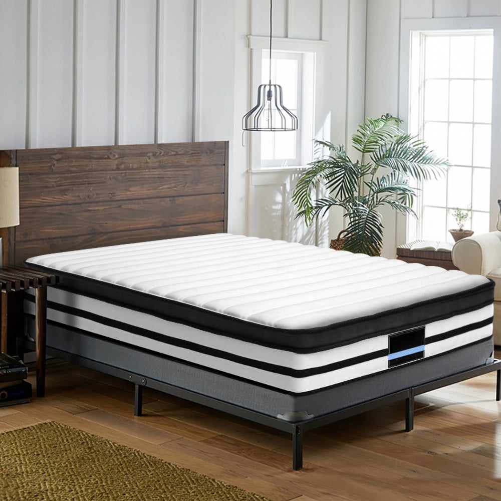 Bedding Euro Top Pocket Spring Mattress Topper - Double/Queen/King