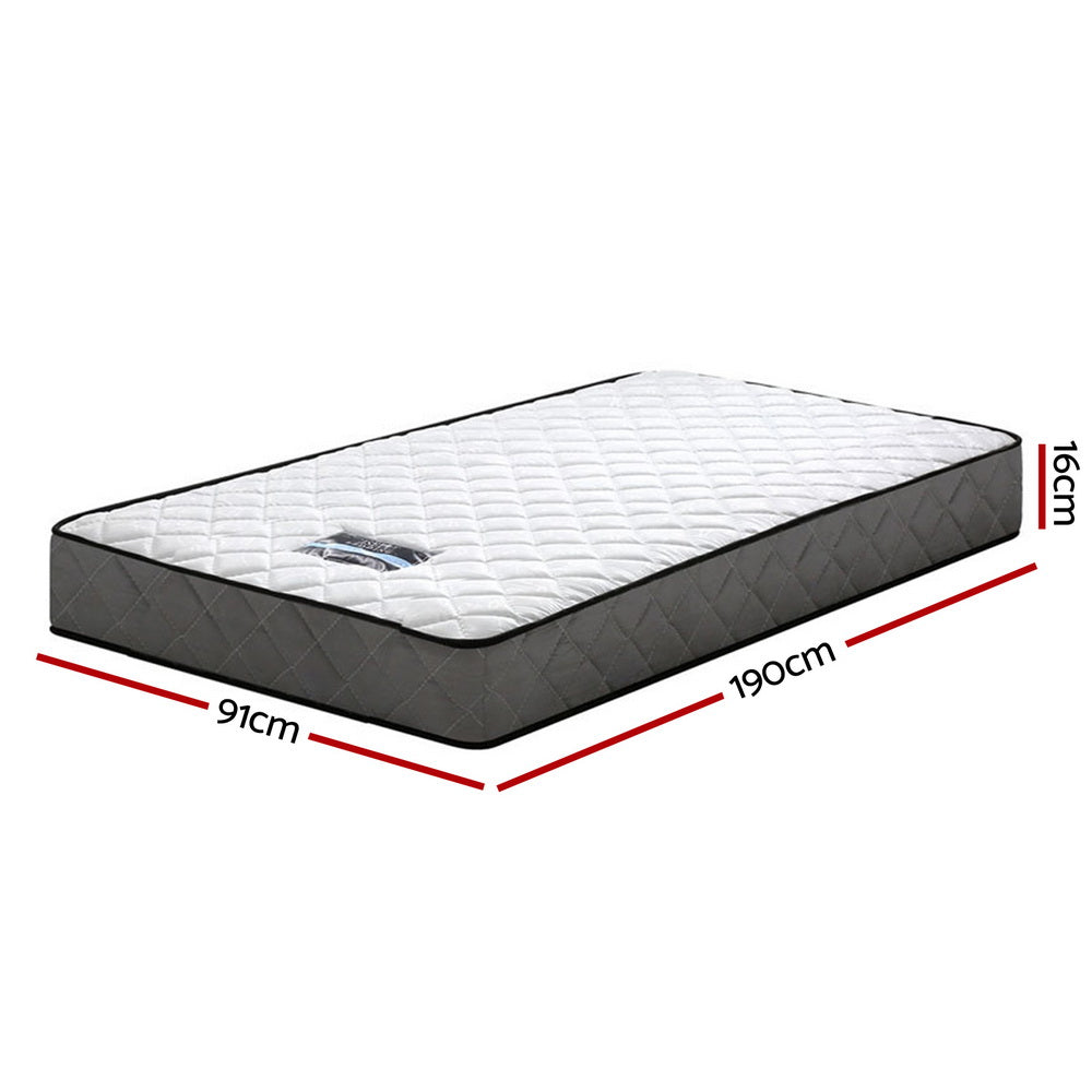 Bonnell Top Bedding Spring Mattress 16cm - Single