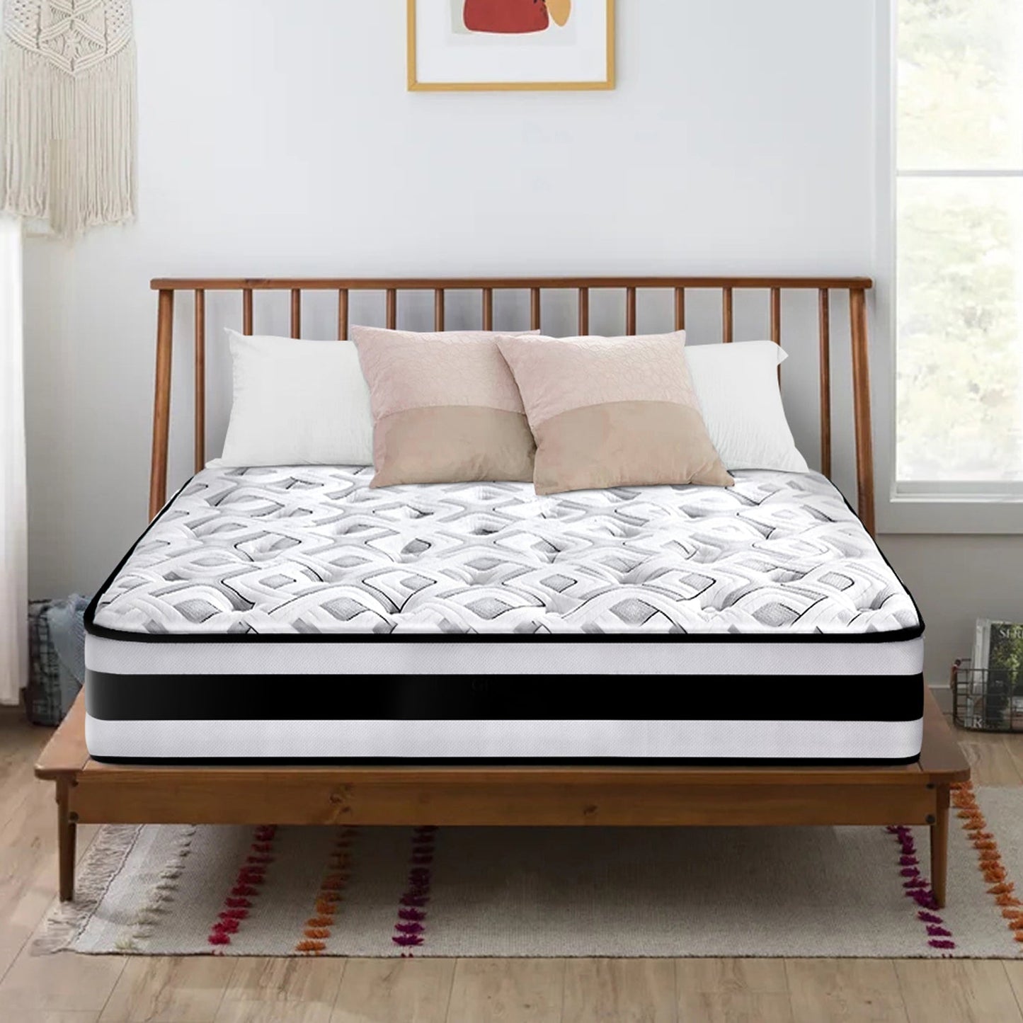 Queen Size Foam Spring Mattress - 24cm