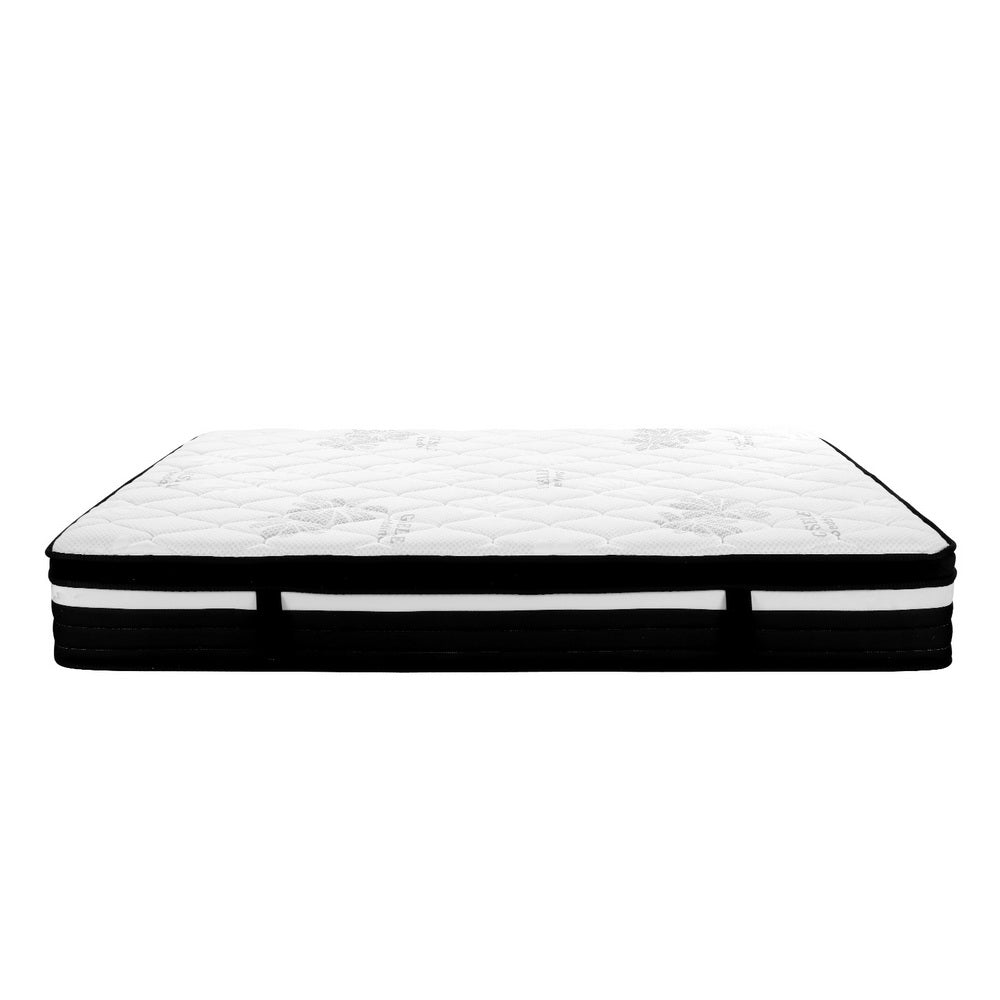 Bed 7 Zone Mattress Size Extra Firm Pocket Spring Foam - King Single/Double/Queen/King