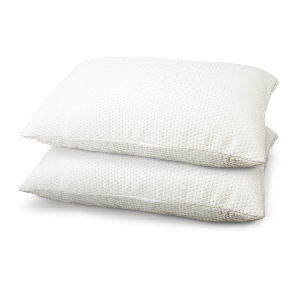 Memory Foam Visco Elastic Bed Pillow - Set of 2
