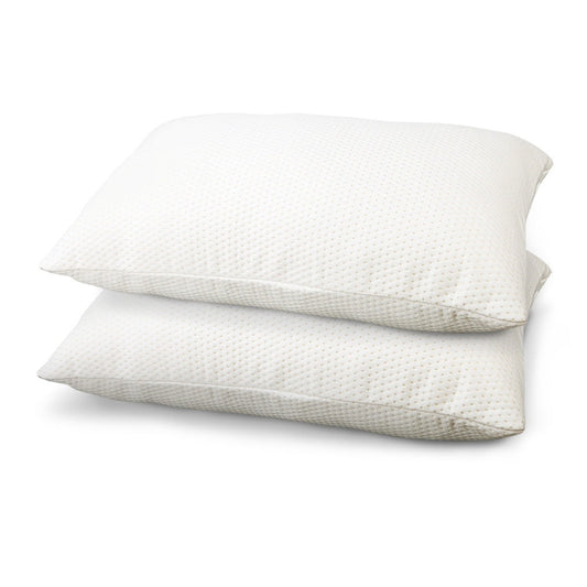 Memory Foam Visco Elastic Bed Pillow - Set of 2