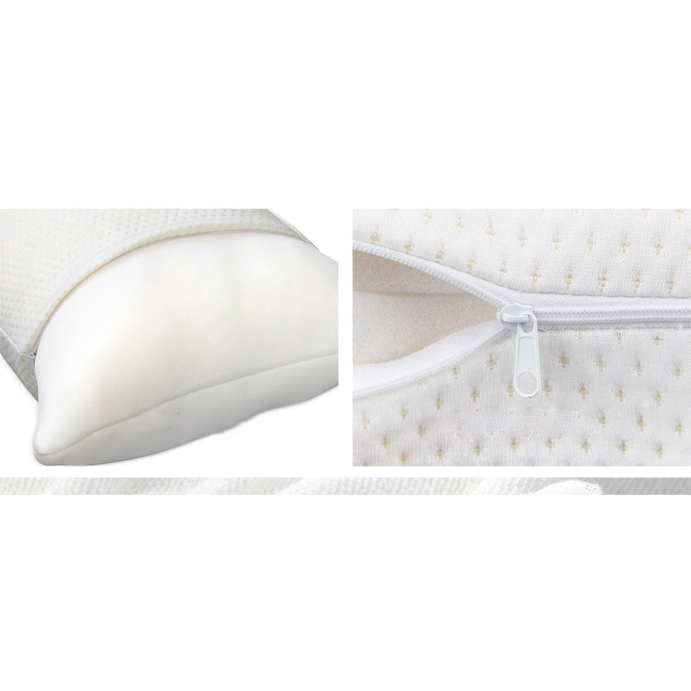 Memory Foam Visco Elastic Bed Pillow - Set of 2
