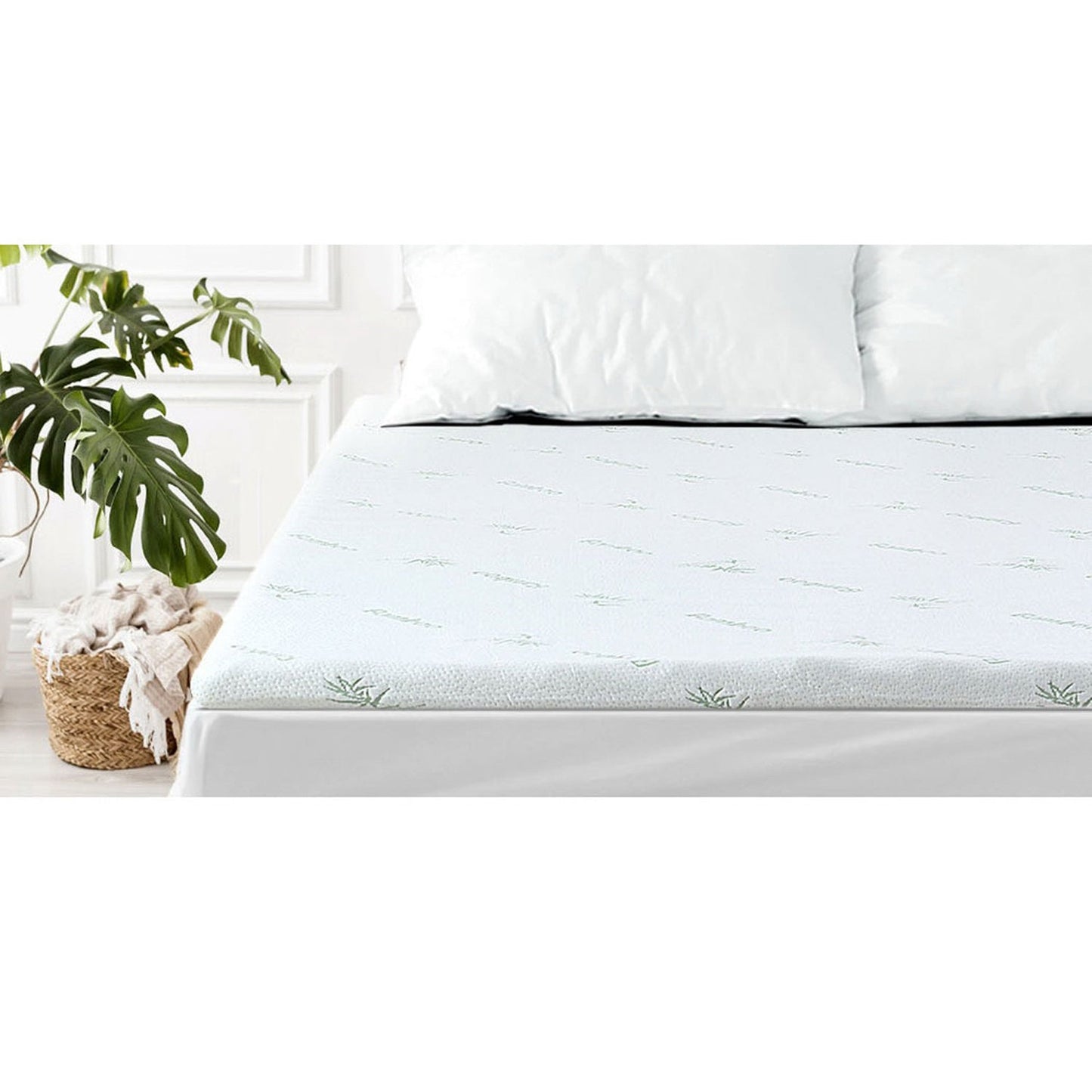 King Size Memory Foam Mattress Topper - 8cm