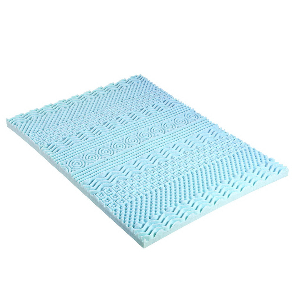 Mattress Bedding 11-Zone Memory Foam Topper - Single/Double/Queen/King
