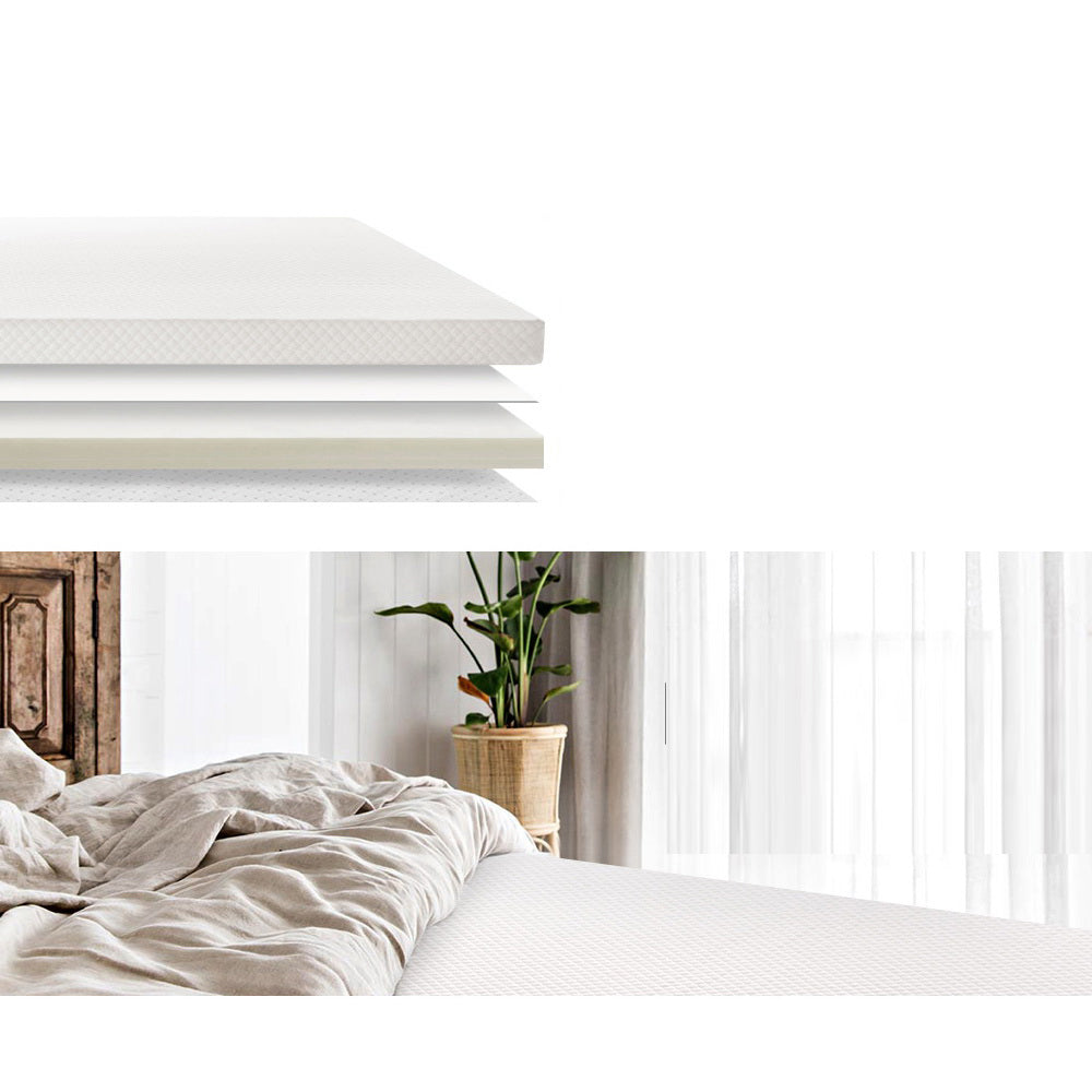 Memory Foam Bed Topper 8cm - Double