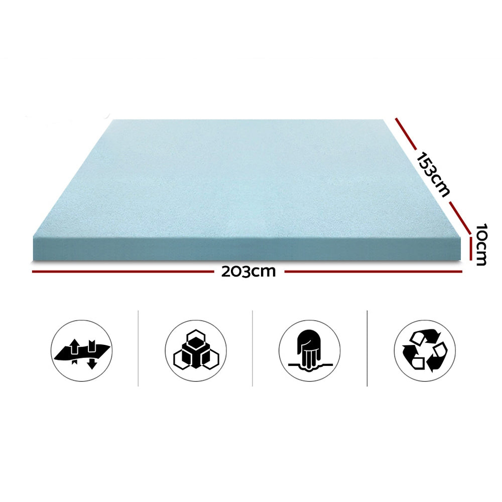 Cool Gel Memory Foam Mattress 10cm - Queen