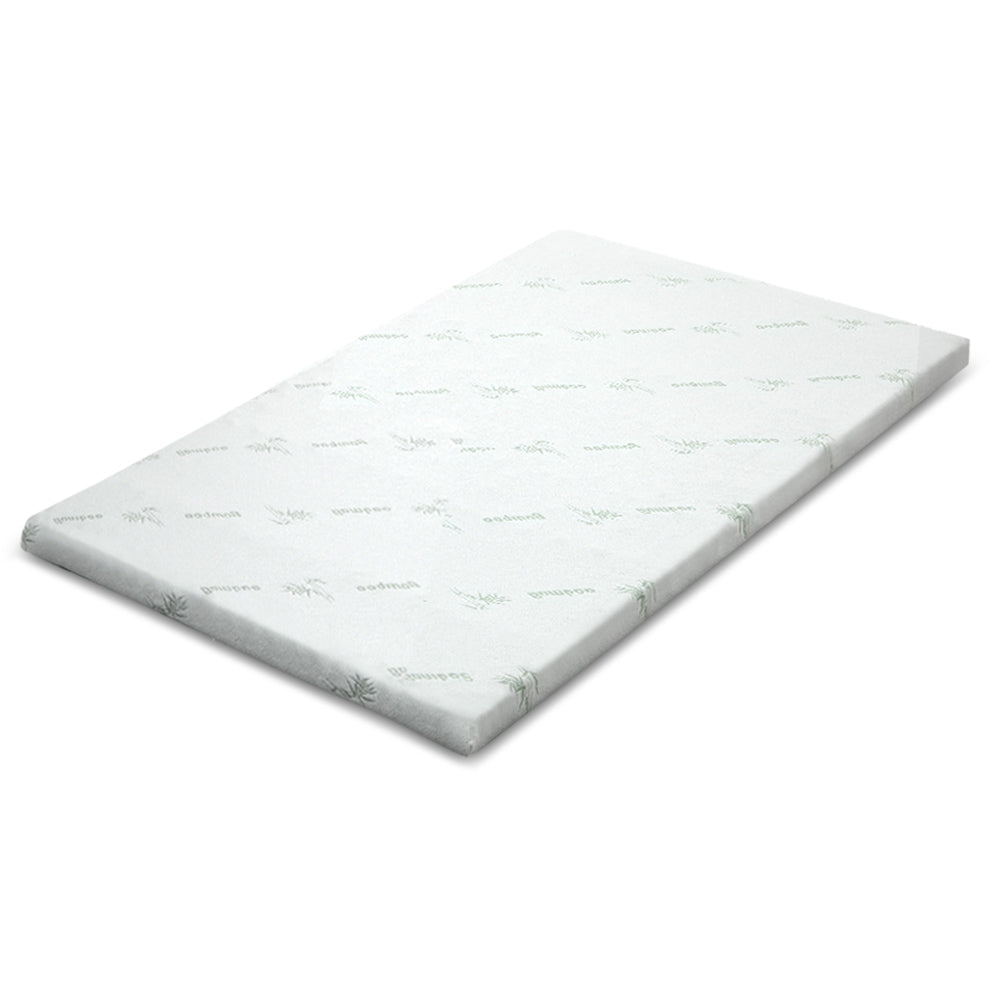 Cool Gel Memory Foam Mattress with Bamboo Cover 5cm - King