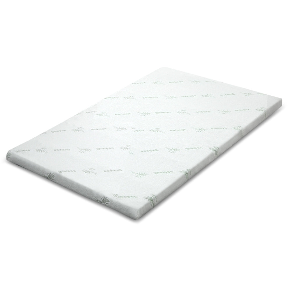 Cool Gel Memory Foam Mattress with Bamboo Cover 5cm - Single