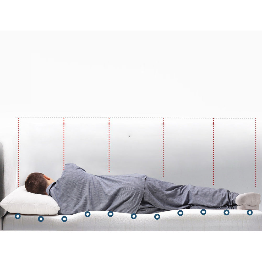 Cool Gel Memory Foam Mattress with Bamboo Cover 8cm - Single