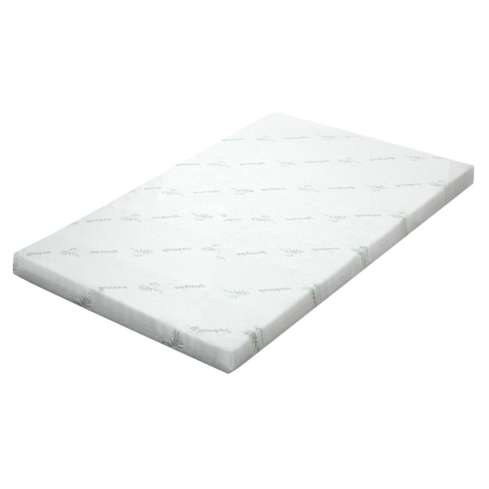 Cool Gel Memory Foam Mattress with Bamboo Cover 8cm - Single