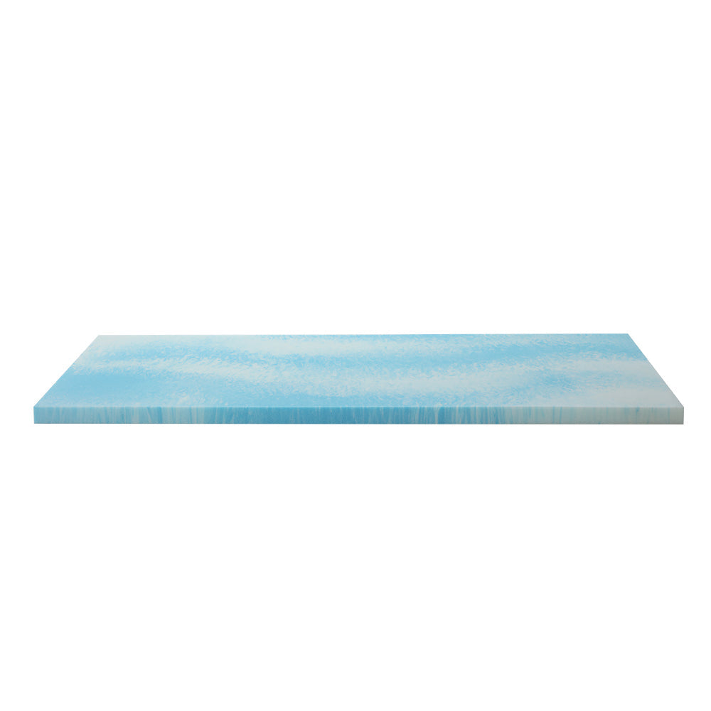 Cool Gel Memory Foam Mattress Topper with Bamboo Cover - Single/Double/Queen/King