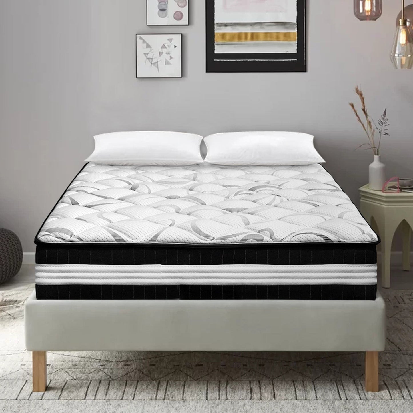 Queen Size Medium Firm Spring Mattress - 30cm
