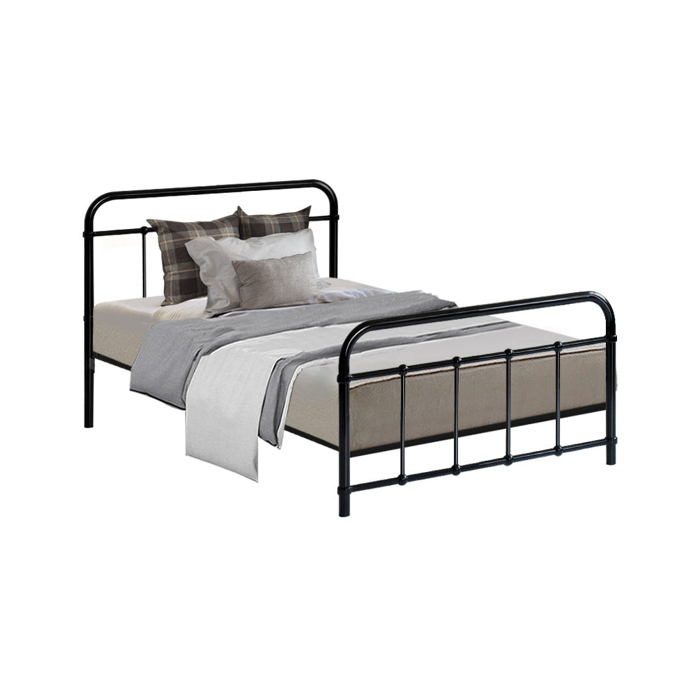 Metal Bed Frame - Single (Black)